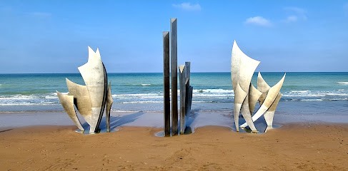 Parc de stationnement - Omaha Beach - Vierville-sur-Mer, Parking à Saint-Laurent-sur-Mer