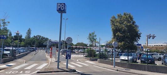 Parking P8 - Aéroport Nice Côte D'azur, Parking à Nice