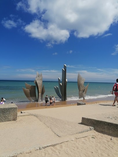 Parc de stationnement - Omaha Beach - Saint-Laurent-sur-Mer, Parking à Saint-Laurent-sur-Mer