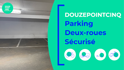 12.5 Parking Vélo - Cargo - Moto - Poissonniers, Parking à Paris 18